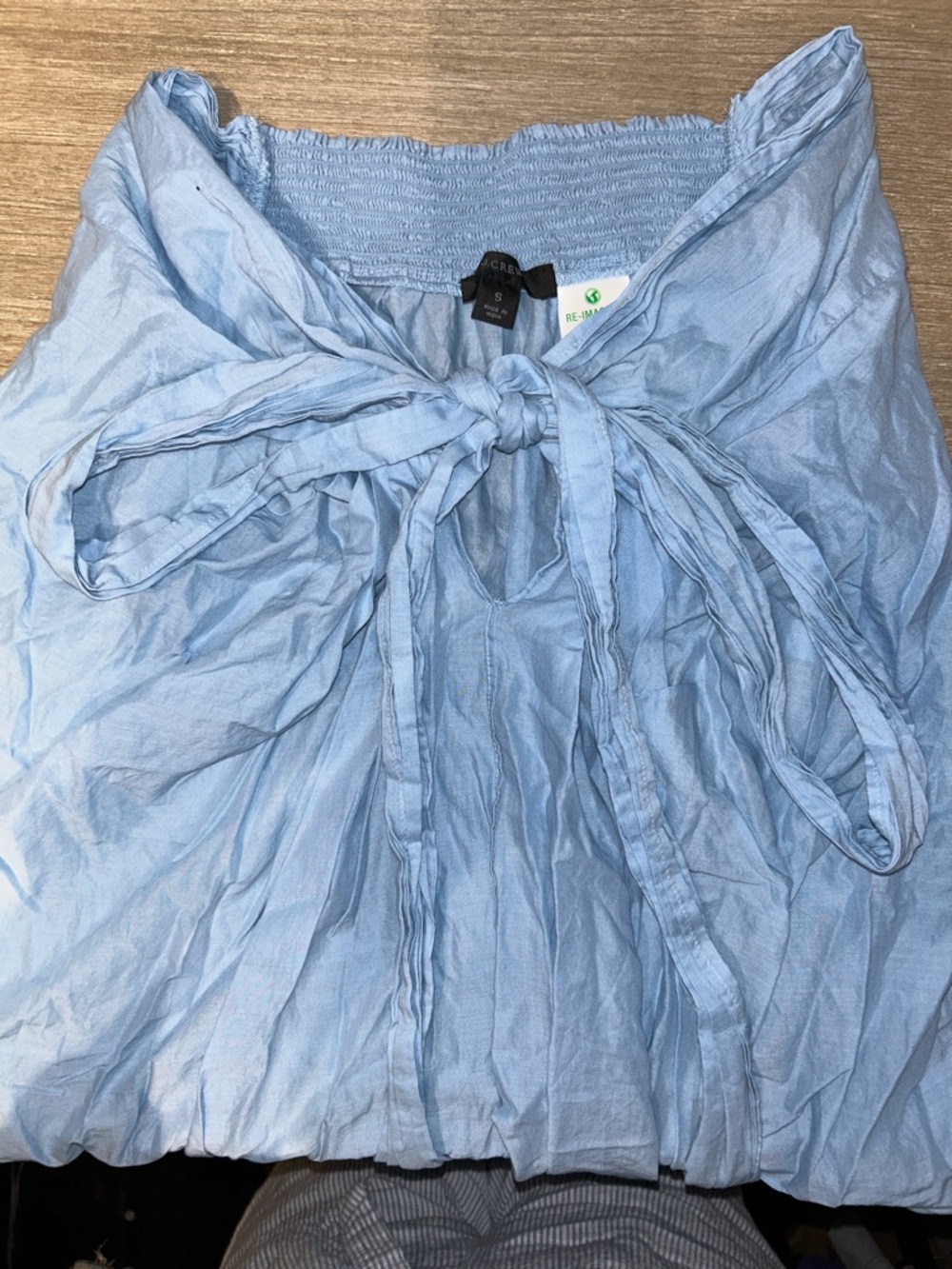Jcrew Light Blue convertible tie cover up skirt/dress